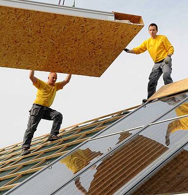 Solarthermie im Trend: Der BSW-Solar rechnet in den nächsten fünf Jahren mit bis zu einer Million neuer solarthermischer Anlagen