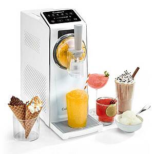 Von einem cremigen Vanilla-Swirl über einen fruchtigen Slushy bis zum Frosé - der Eismaschinen-Allrounder bringt das Eisdielen-Gefühl direkt in die Küche