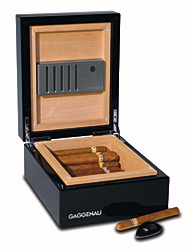 Für den Humidor werden nur ausgewählte Materialien eingesetzt<br>(Foto: Gaggenau)