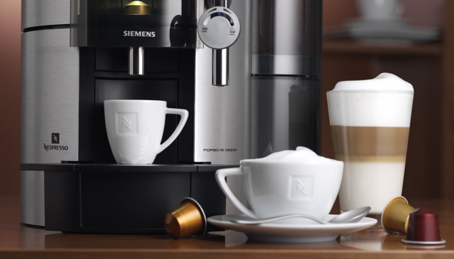 Technik Hause: Siemens Nespresso Maschine im